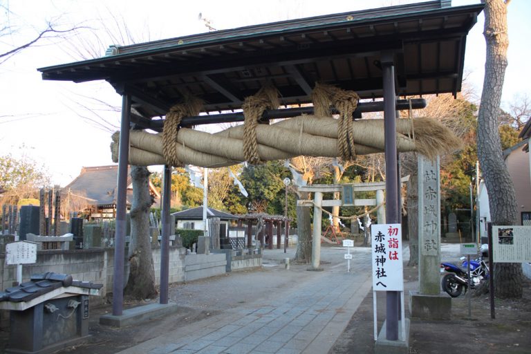 【流山市】地名由来の伝承がある赤城神社へ 千葉ツーリング散歩